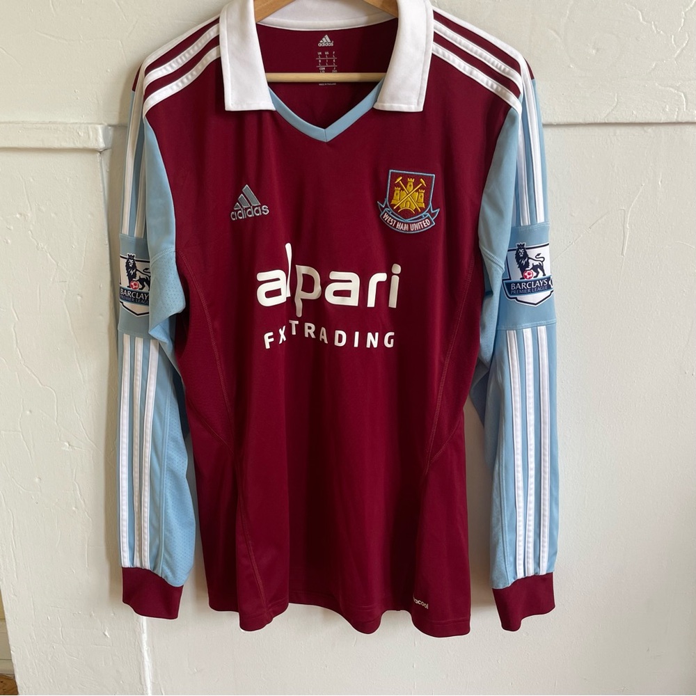 Adidas 2013-14 West Ham adidas Home Shirt Nolan 4